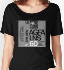 Agfa-Kassettenetikett einlegen Loose Fit T-Shirt