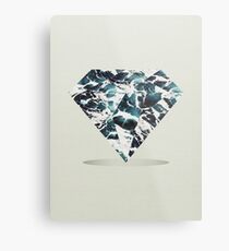 Marble Tide Metal Print