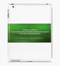 Vinilo o funda para iPad Desigualdad social