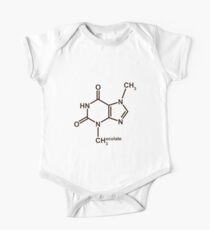 Theobromine Molecule - Chocolate One Piece - Short Sleeve