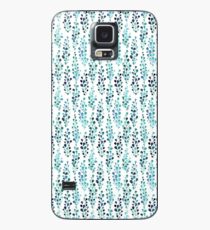 Funda/vinilo para Samsung Galaxy Follaje turquesa
