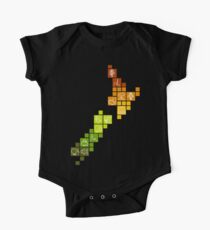 New Zealand Fun Map One Piece - Short Sleeve