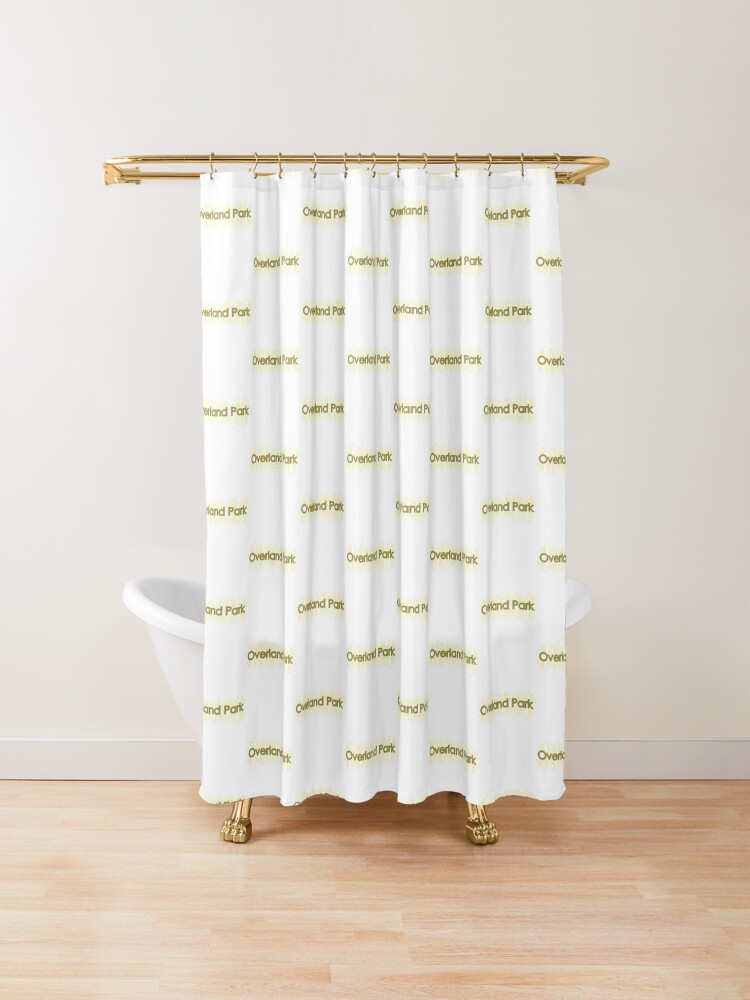 "Overland Park" Shower Curtain by oleo79 Redbubble