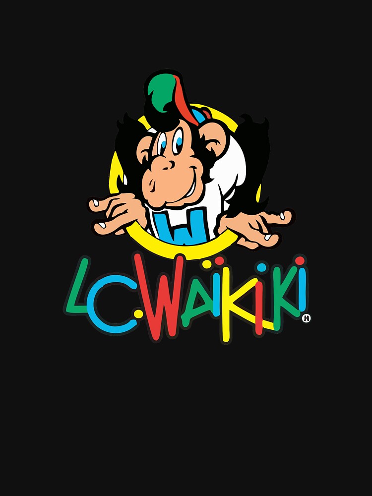 lc waikiki singe - tee shirt waikiki années 90