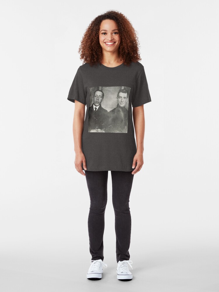 Alternate view of Igor Stravinsky and Maurice Ravel - Brilliant Composers Slim Fit T-Shirt