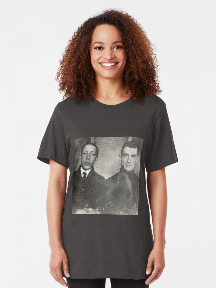 Alternate view of Igor Stravinsky and Maurice Ravel - Brilliant Composers Slim Fit T-Shirt