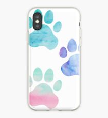 Vinilo o funda para iPhone Tribu de acuarela Paw Print