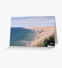 Lake Superior Dunes Greeting Card