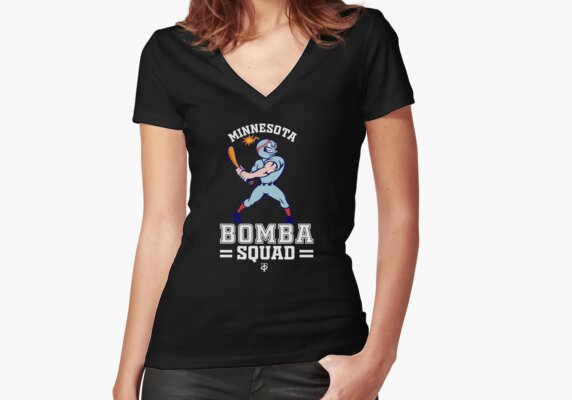 Vintage Style Bomba Squad Twins Tee T-Shirt