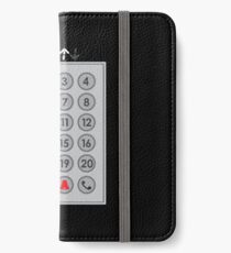 Elevator Mechanic Number Pad iPhone Wallet/Case/Skin