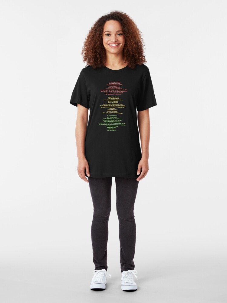 Alternate view of Lift Every Voice Slim Fit T-Shirt