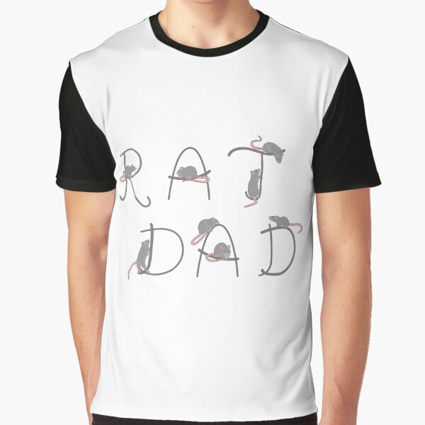 Rat Dad Graphic T-Shirt