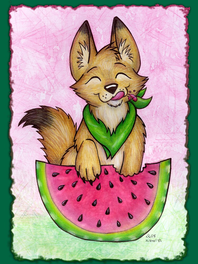 Melon Coyote - Clothing and Stickers! by CGafford