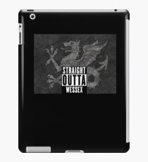 Straight Outta Wessex with the Saxon Wessex Wyvern iPad Case/Skin