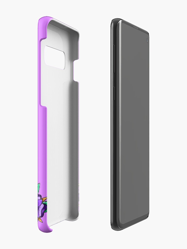 Alternate view of Totoro Tower and Flowers Case & Skin for Samsung Galaxy