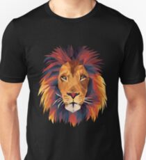 Low-poly Lion Unisex T-Shirt