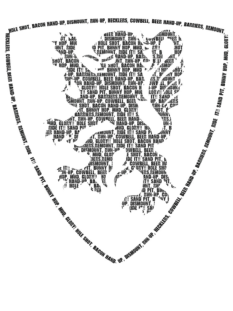 "Cyclocross RULES!!" by wycoffsart Redbubble