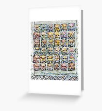 Faces - Brianna Keeper Paintings Greeting Card