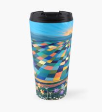 Taza de viaje Brillante día de sol brillante