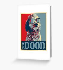 Die Dood ™ Goldendoodle Kollektion Grußkarte