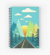 the Long Road Spiral Notebook