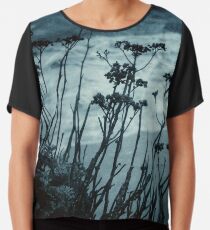 Midnight Dreams of the Sea Chiffon Top