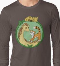 Cute Jungle Friends Long Sleeve T-Shirt