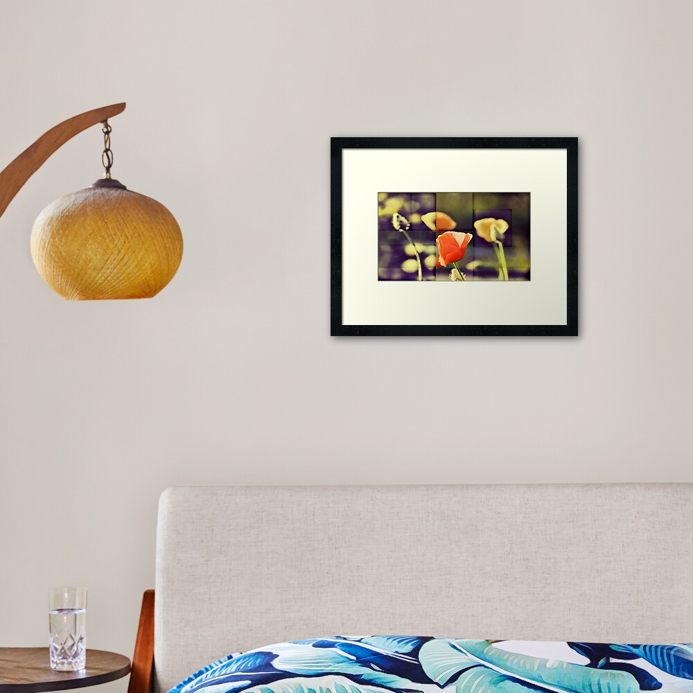 California Poppy(2) Framed Art Print