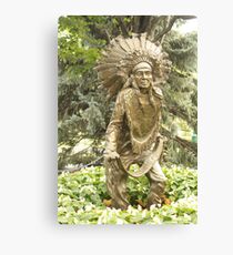 Statue Canvas Print