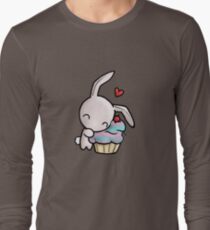 Cupcake Bunny Long Sleeve T-Shirt