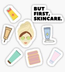 But First, Skincare Bundle Pack Sticker