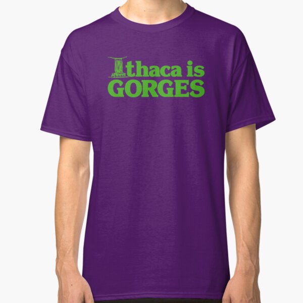 Classic Ithaca is Gorges Kelly Green Classic T-Shirt