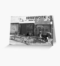 Ironwork Greeting Card