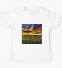 Sunflower Field Kids Tee