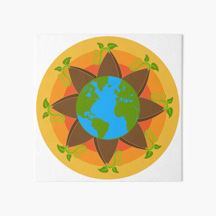 Seed The World Art Board Print