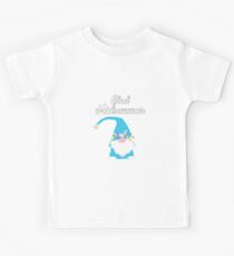 Schwedische Mittsommer Mittsommer Blumen Floral Tomte Gnome Nisse Kinder T-Shirt