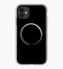 Grey logo iPhone Case