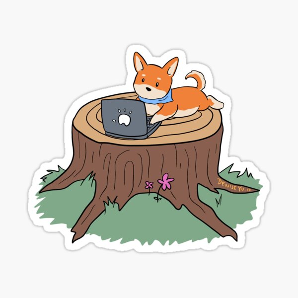 Trunk-Based Development Sticker