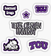 TCU Horned Frogs pack Sticker