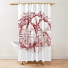Godzilla Shower Curtains Redbubble