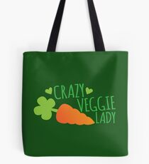 Crazy Veggie Lady Tote Bag