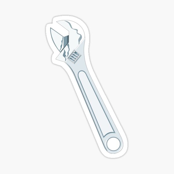 Crescent Wrench Stickers Redbubble