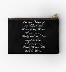 Outlander Wedding Vows Studio Pouch