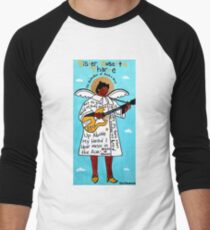 Sister Rosetta Tharpe Gospel Folk Art Baseball ¾ Sleeve T-Shirt