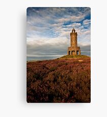 Darwen Tower in late summer Canvas Print