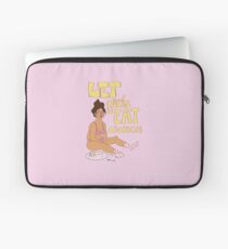 lassen Sie Mädchen Kuchen v2 essen Laptoptasche