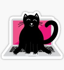 Pegatina Chatear en la computadora portátil