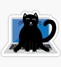 Pegatina Chatear en la computadora portátil