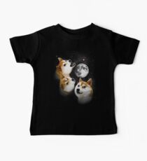 Three Doge Moon Baby T-Shirt