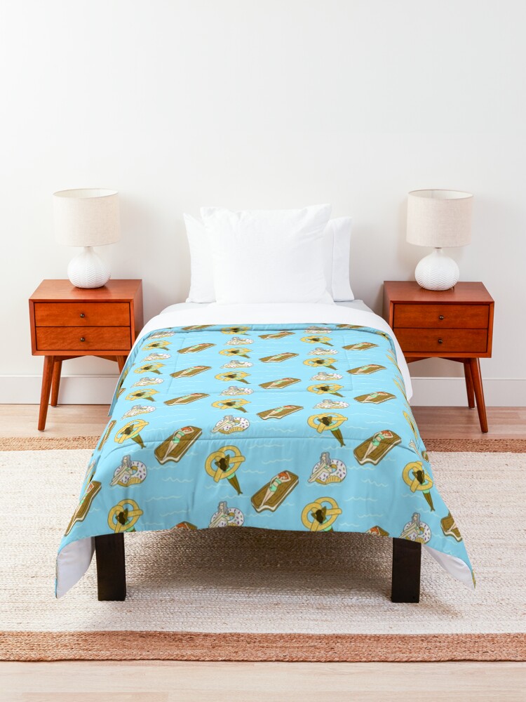 Alternate view of Foodie Pool Party Comforter